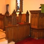 Choir Stalls and Pulpit