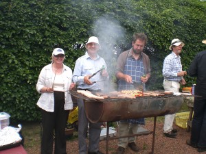 Barbecue at Cleghorn